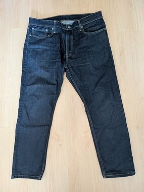 Levi's 502 Dark Wash Stretch Slim Taper Jeans Men's 36*30